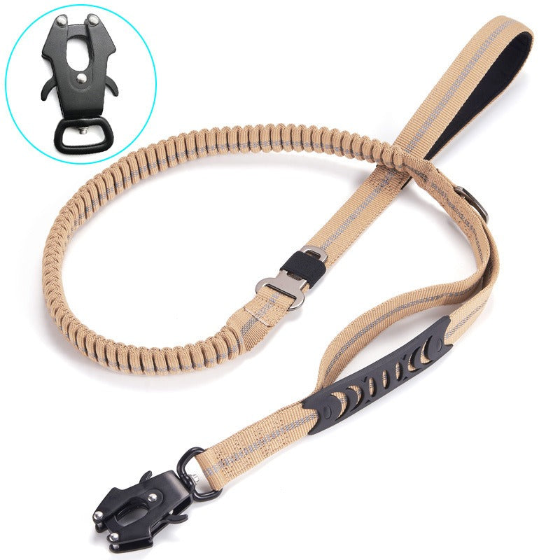 Reflective Tactical Dog Harness & Tow Rope