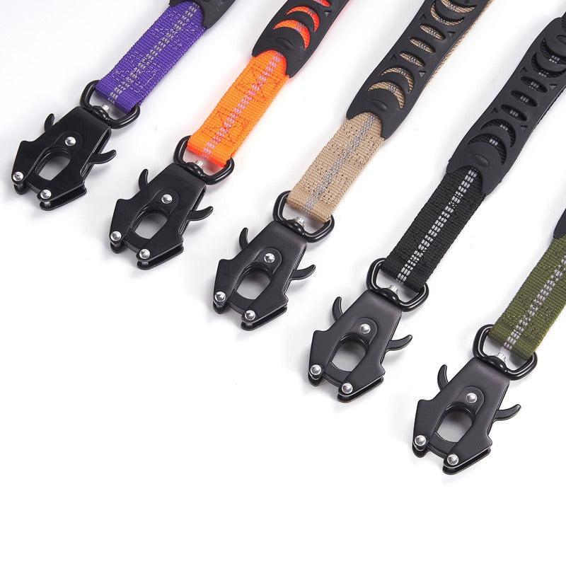 Reflective Tactical Dog Harness & Tow Rope
