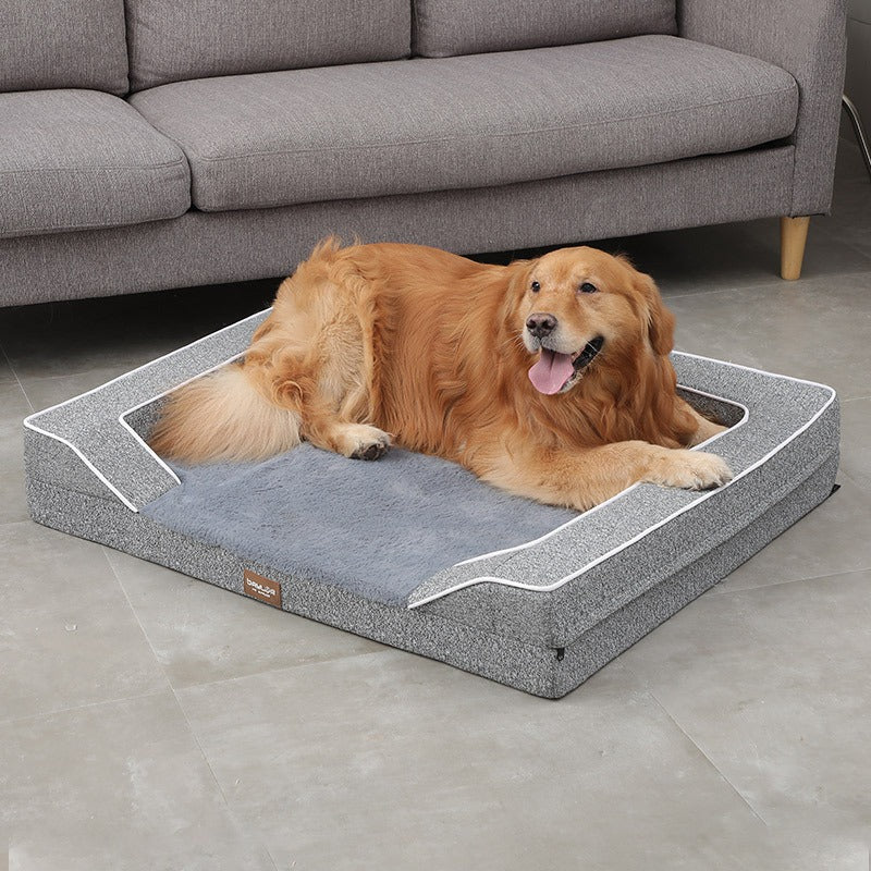 Winter Dog Sofa Bed – Removable & Washable Cushion