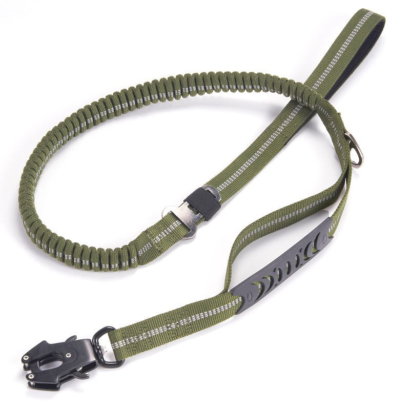 Reflective Tactical Dog Harness & Tow Rope