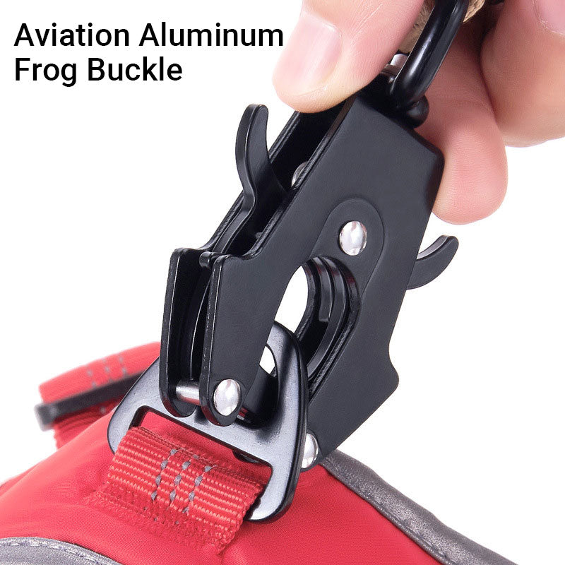Reflective Tactical Dog Harness & Tow Rope