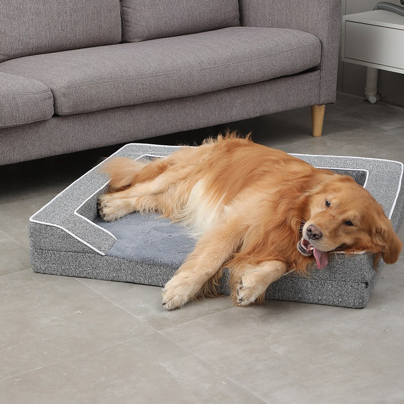 Winter Dog Sofa Bed – Removable & Washable Cushion